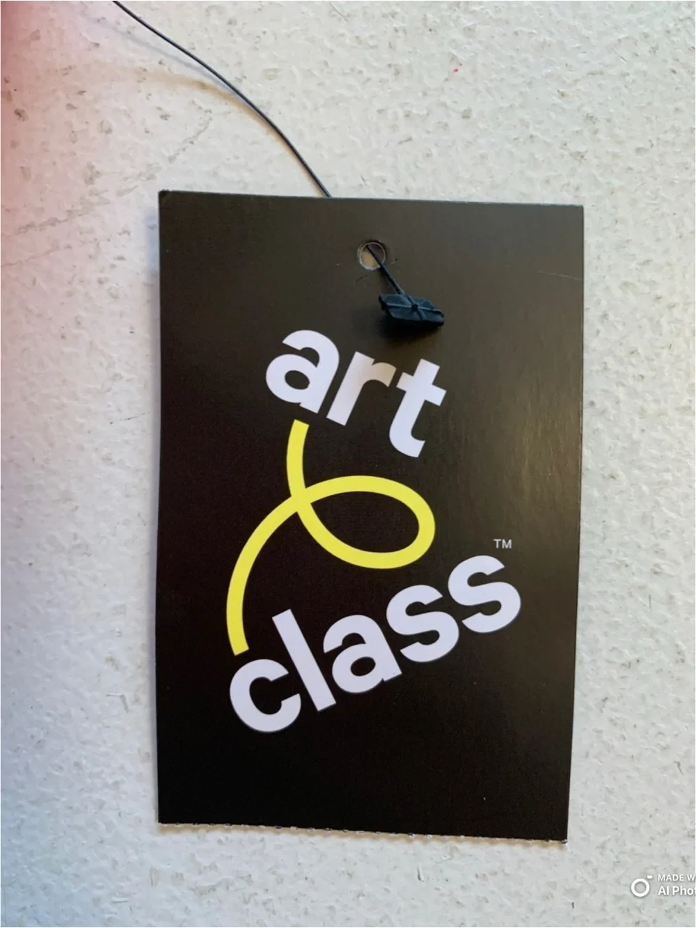 art class tropical print